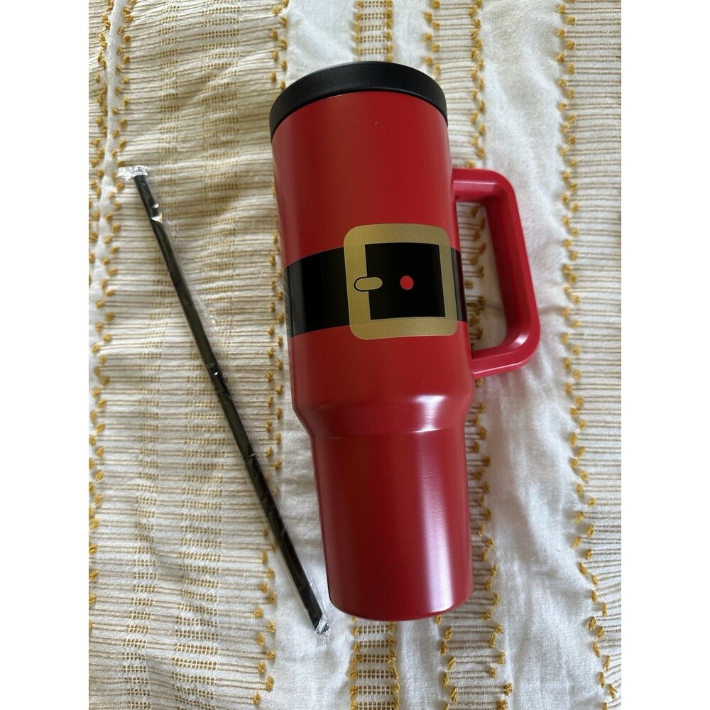 Hallmark Holiday Exclusive VIP 2024 Santa 40oz Tumbler w/ Straw
